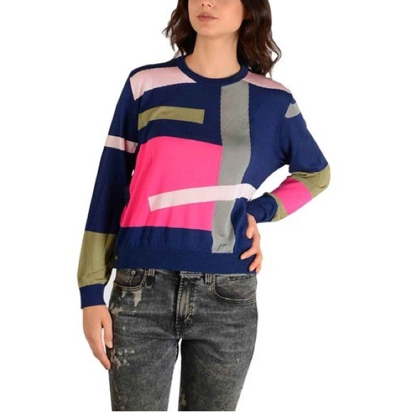 Kenzo Color Block Sweater